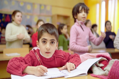 Ecole primaire en Arménie